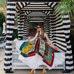 Salvatore Ferragamo $2100 Silk Dress